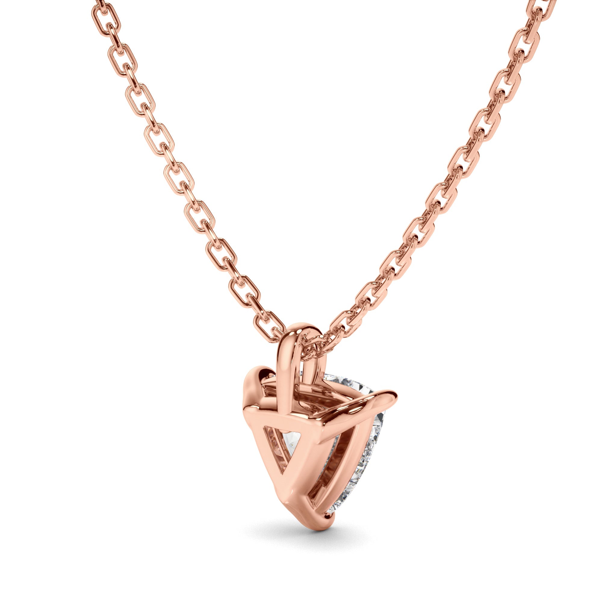 Trilliant Cut Diamond Pendant