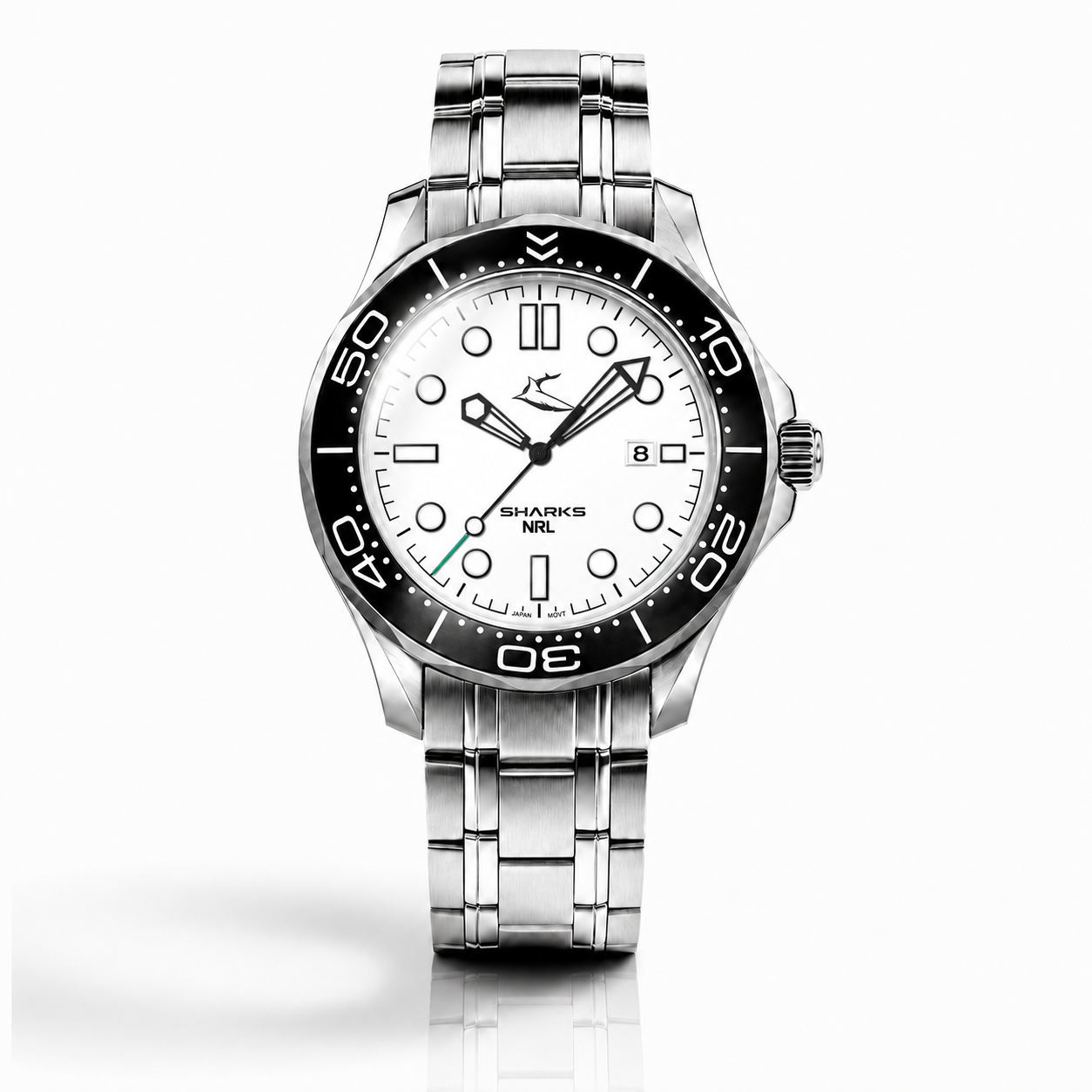 Cronulla Sharks MatchTimer™ Away watch, dial and case view