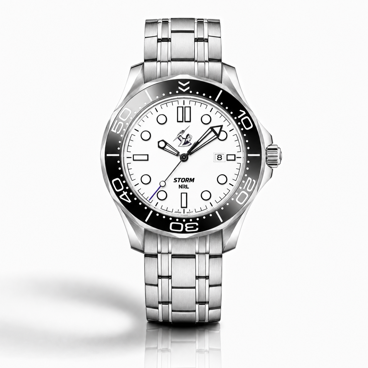 Melbourne Storm MatchTimer™ Away watch, dial and case view