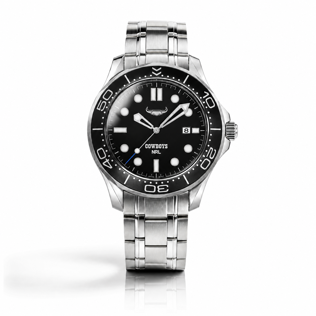 North Queensland Cowboys MatchTimer™ Home watch, dial and case view