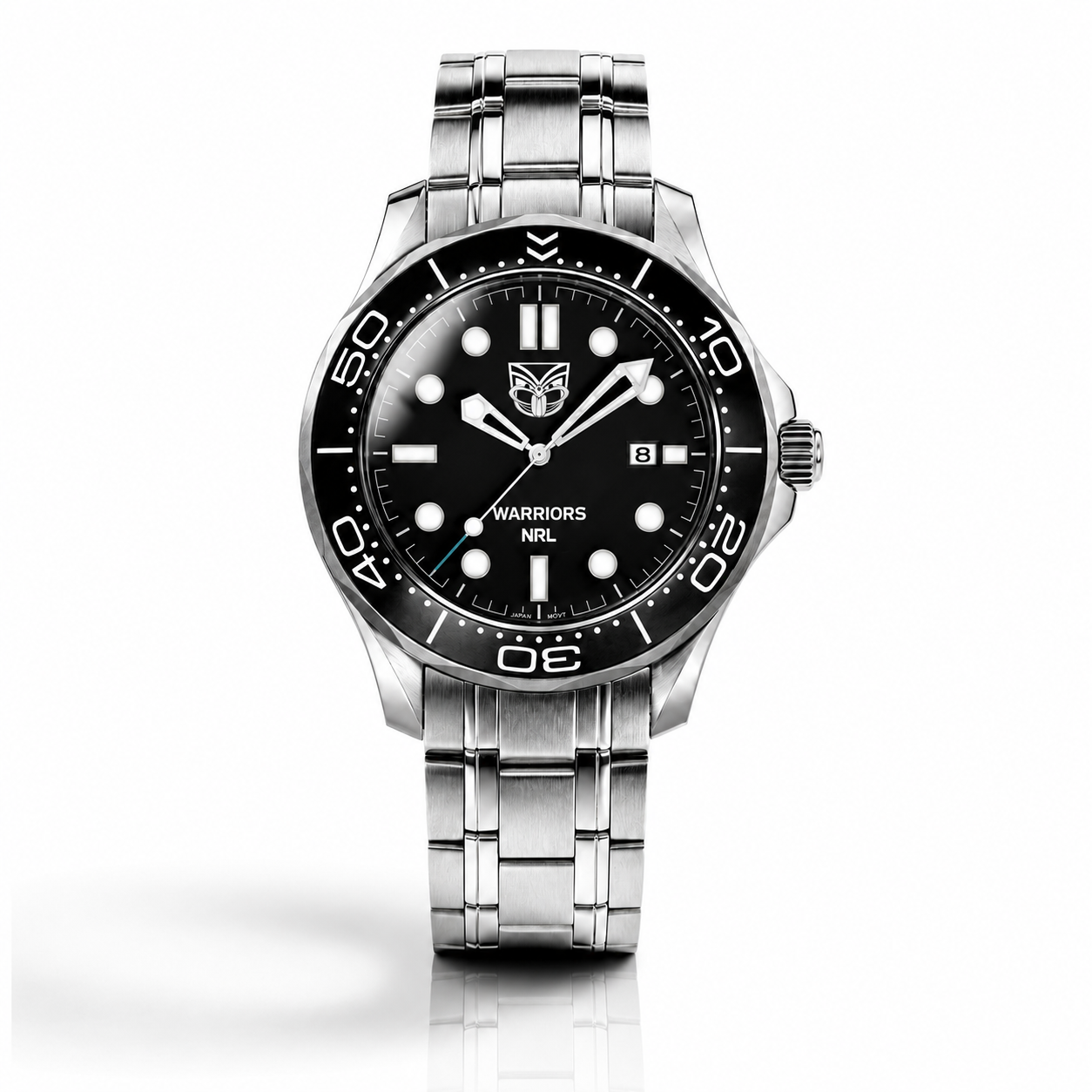 New Zealand Warriors MatchTimer™ Home watch, dial and case view