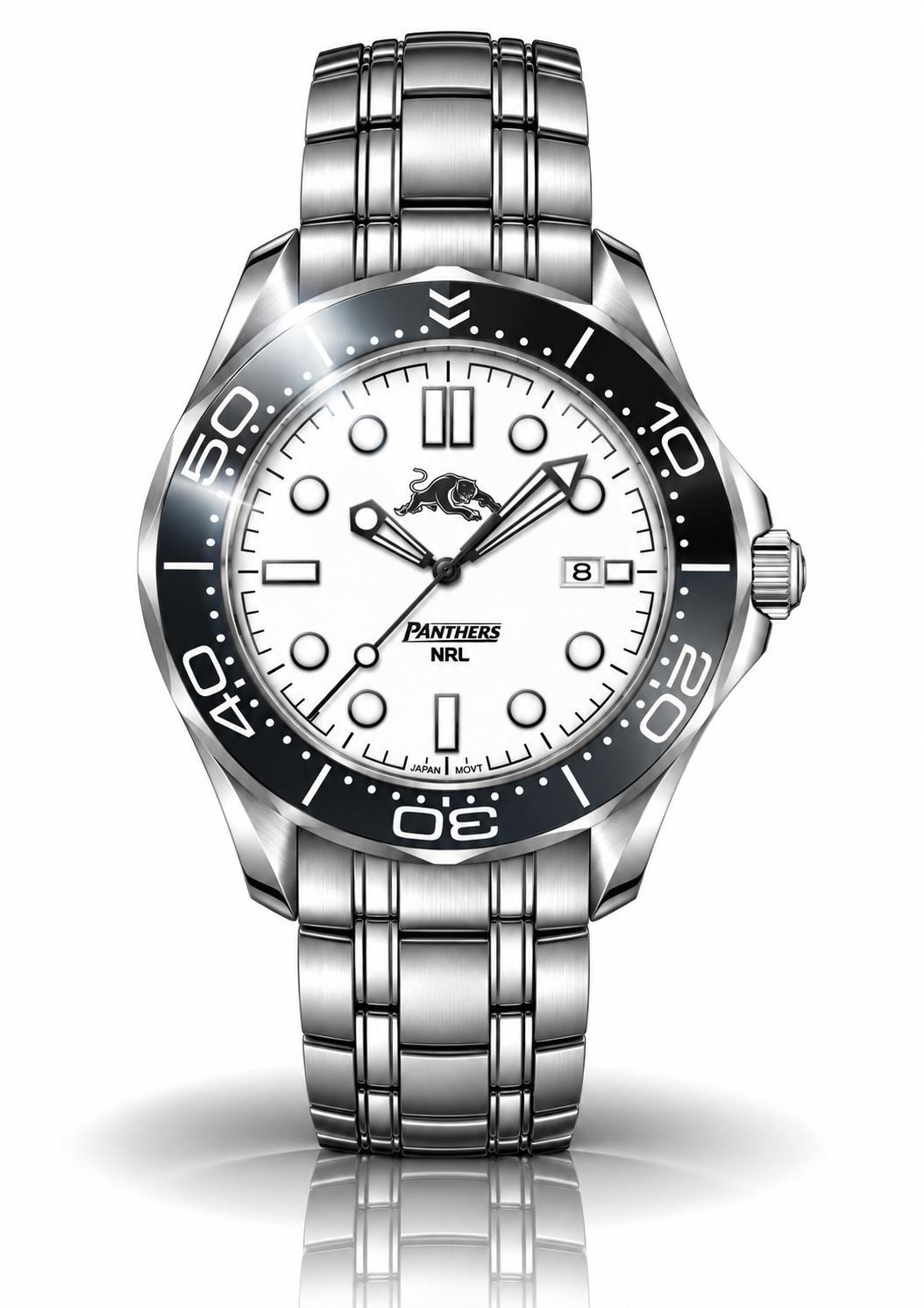 Penrith Panthers MatchTimer™ Away watch, dial and case view