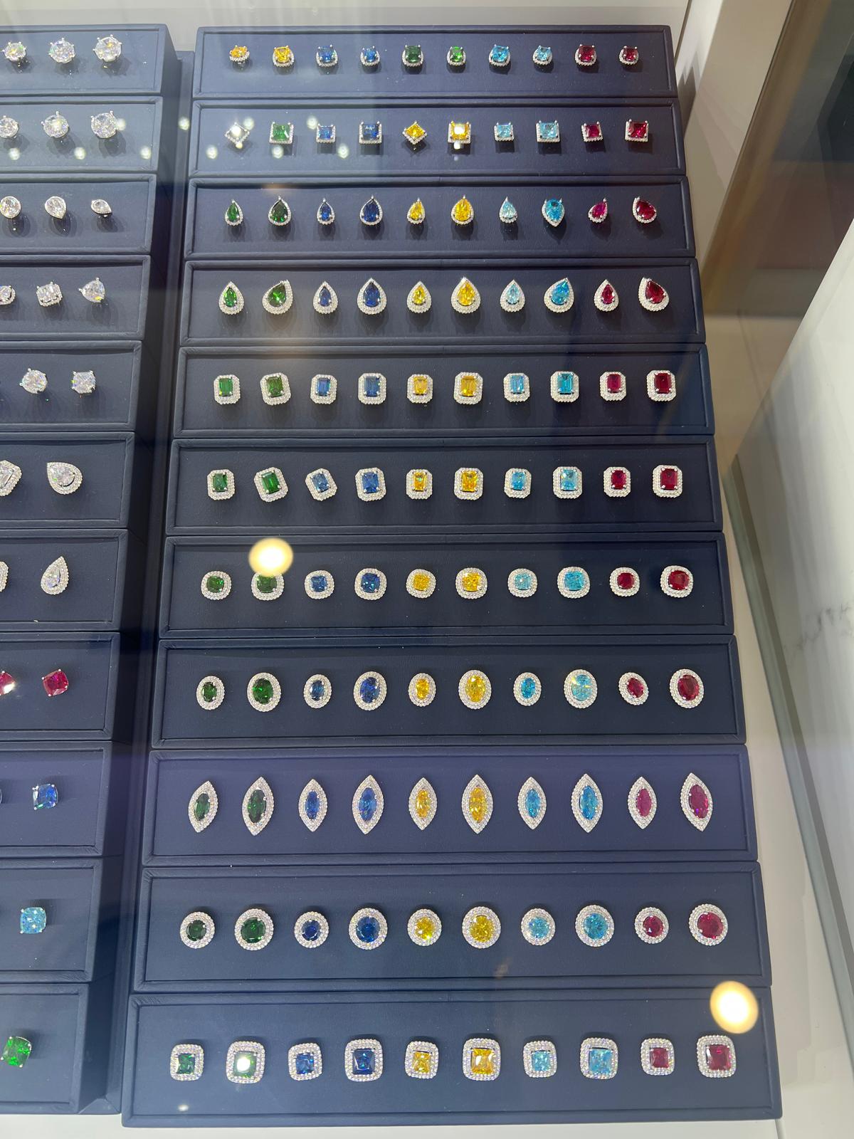 Colored gemstone options