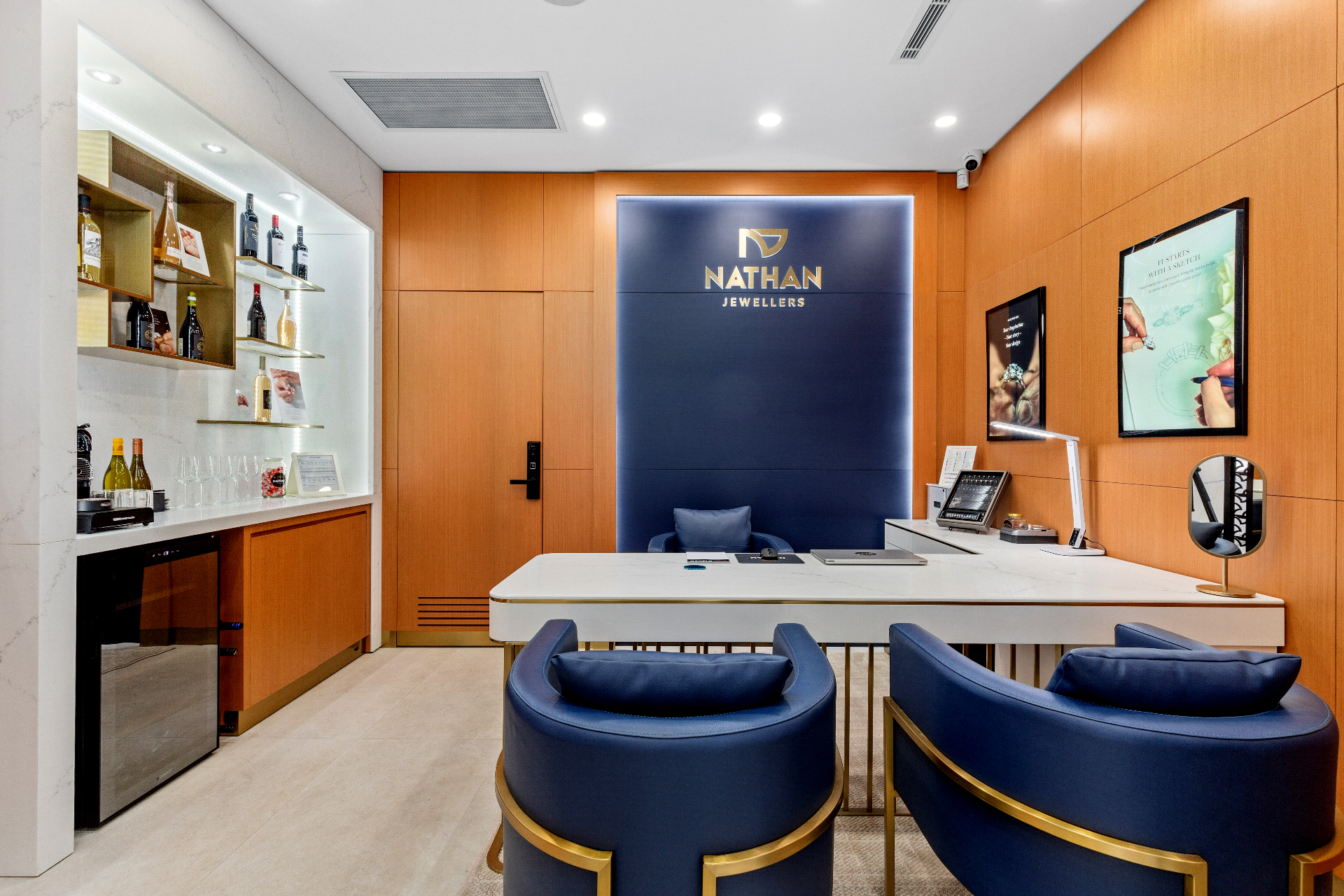 Nathan Jewellers private consultation room