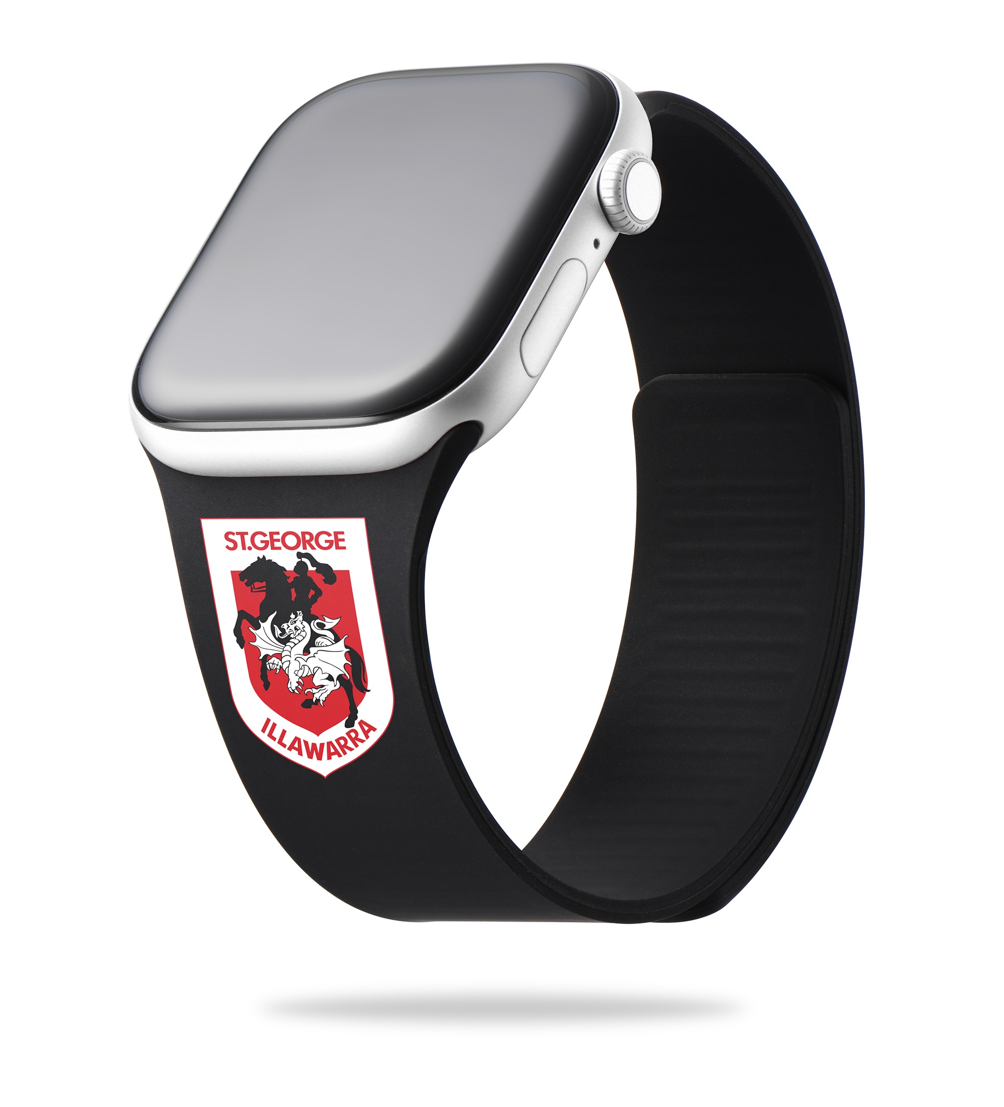 St George Illawarra Dragons Series 2 black Team Watch Band