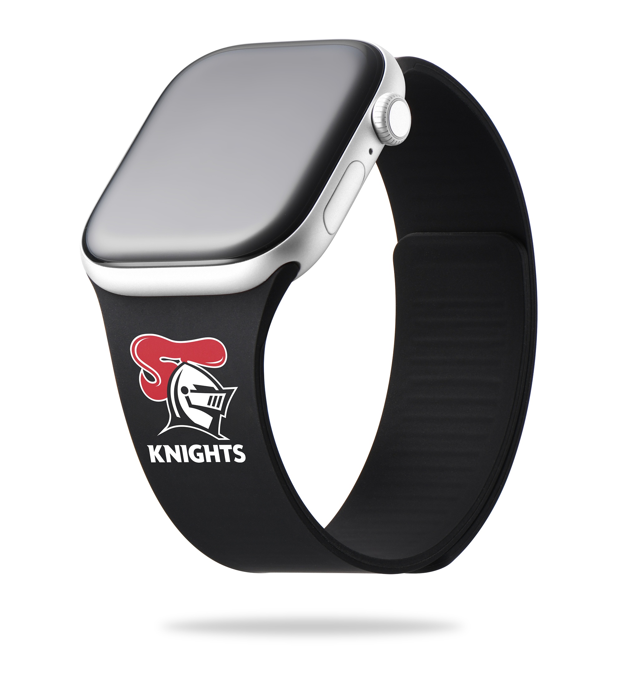 Newcastle Knights Series 2 black Team Watch Band