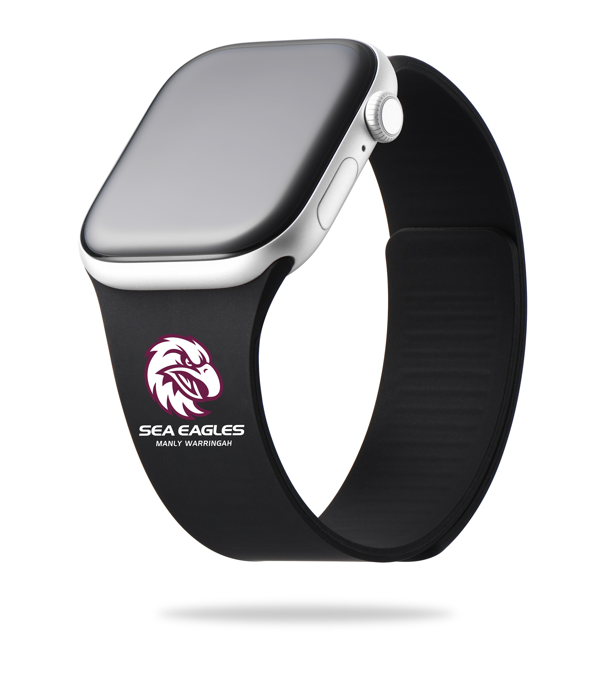 Manly Warringah Sea Eagles Series 2 black Team Watch Band