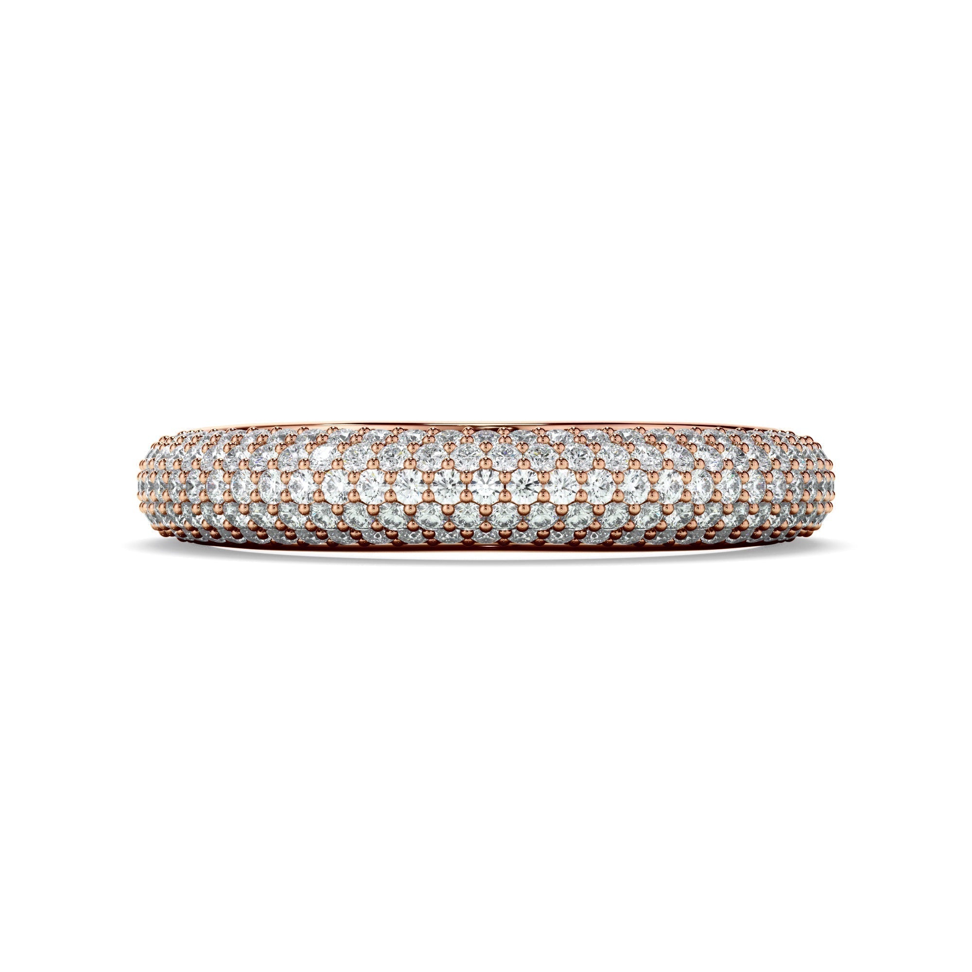 Diamond Multi Pave Wedding Ring